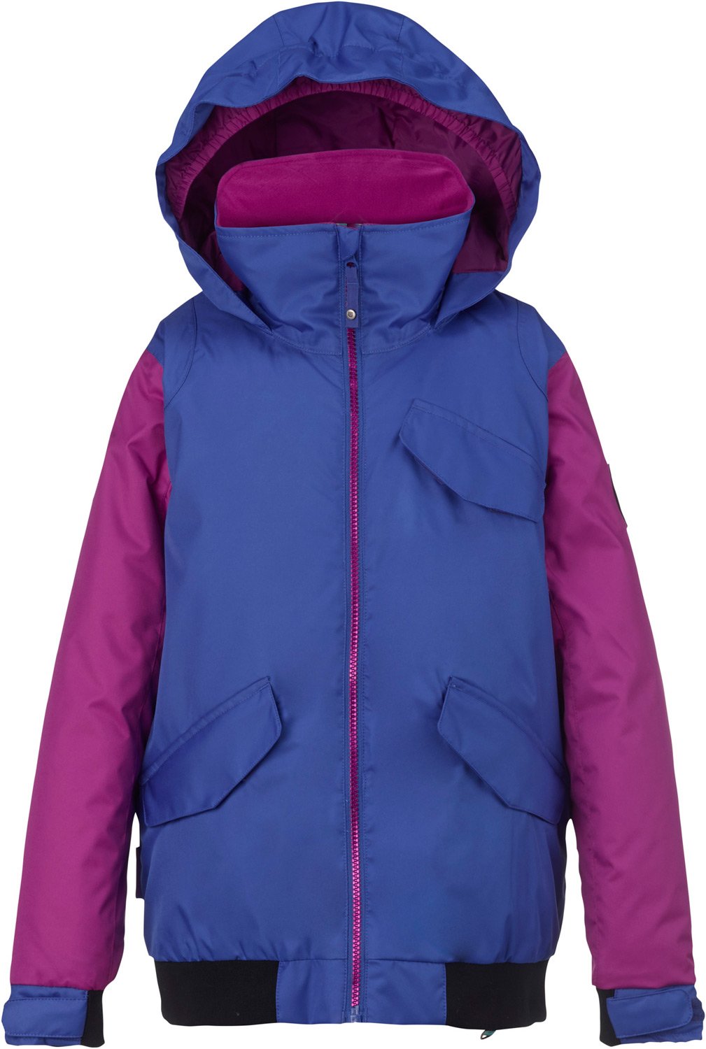 Burton Girls' Twist Bomber Jacket - Waterproof Winter Coat for Teens - Skiing, Snowboarding & Outdoor Activities