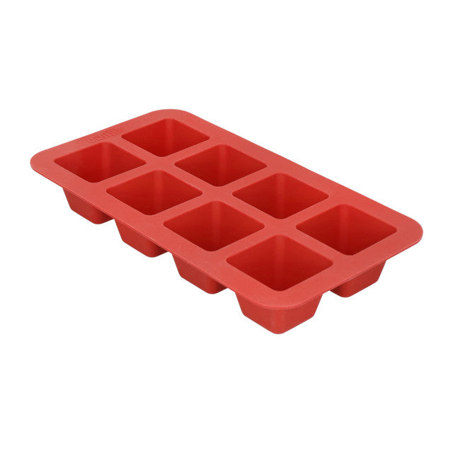 Premium Hot Chocolate Mould Set with 24 Stainless Steel Spoons - Red Silicone Chocolate Maker for DIY Desserts, Holiday Gifts & Party Treats - Perfect for Christmas, Valentine's Day & Family Baking Fun