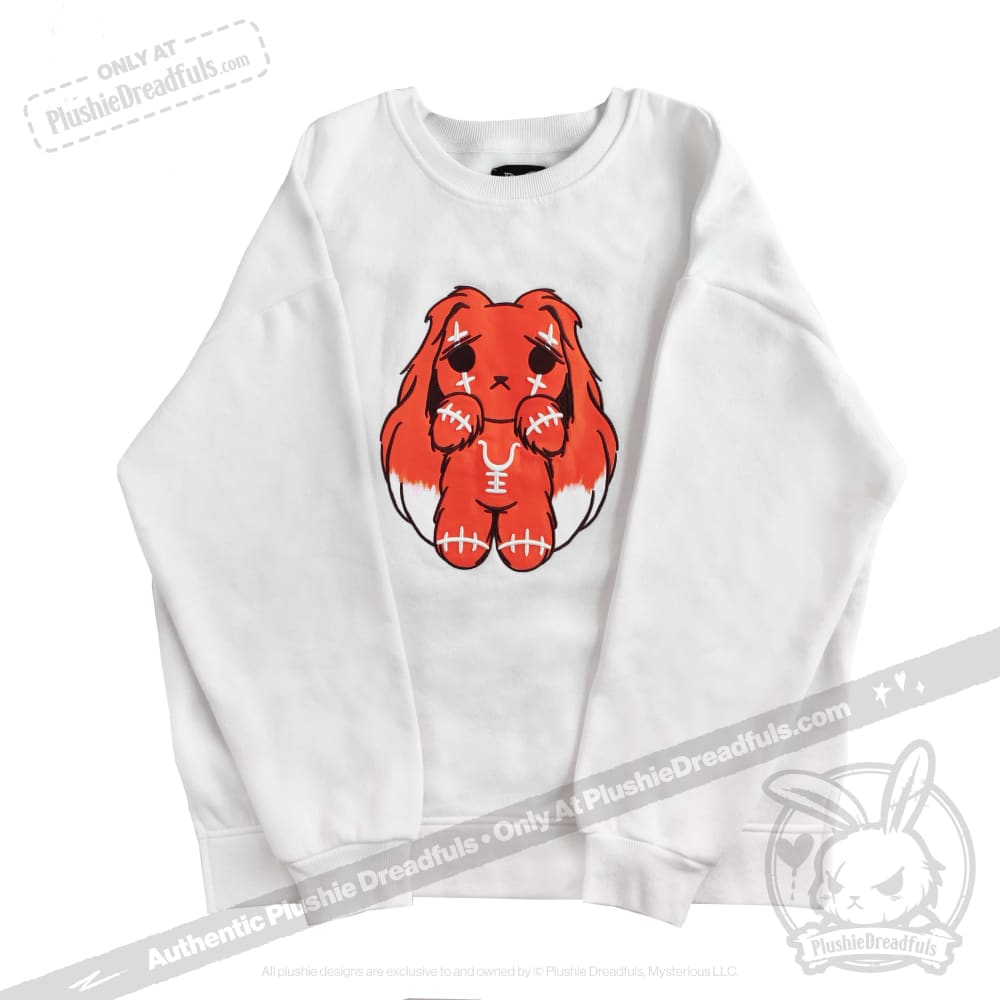 Plushie Dreadfuls Anxiety Rabbit Pullover Set - Soft Comfort Hoodie for Stress Relief & Mental Health Awareness | Perfect for Therapy, Self-Care & Cozy Relaxation