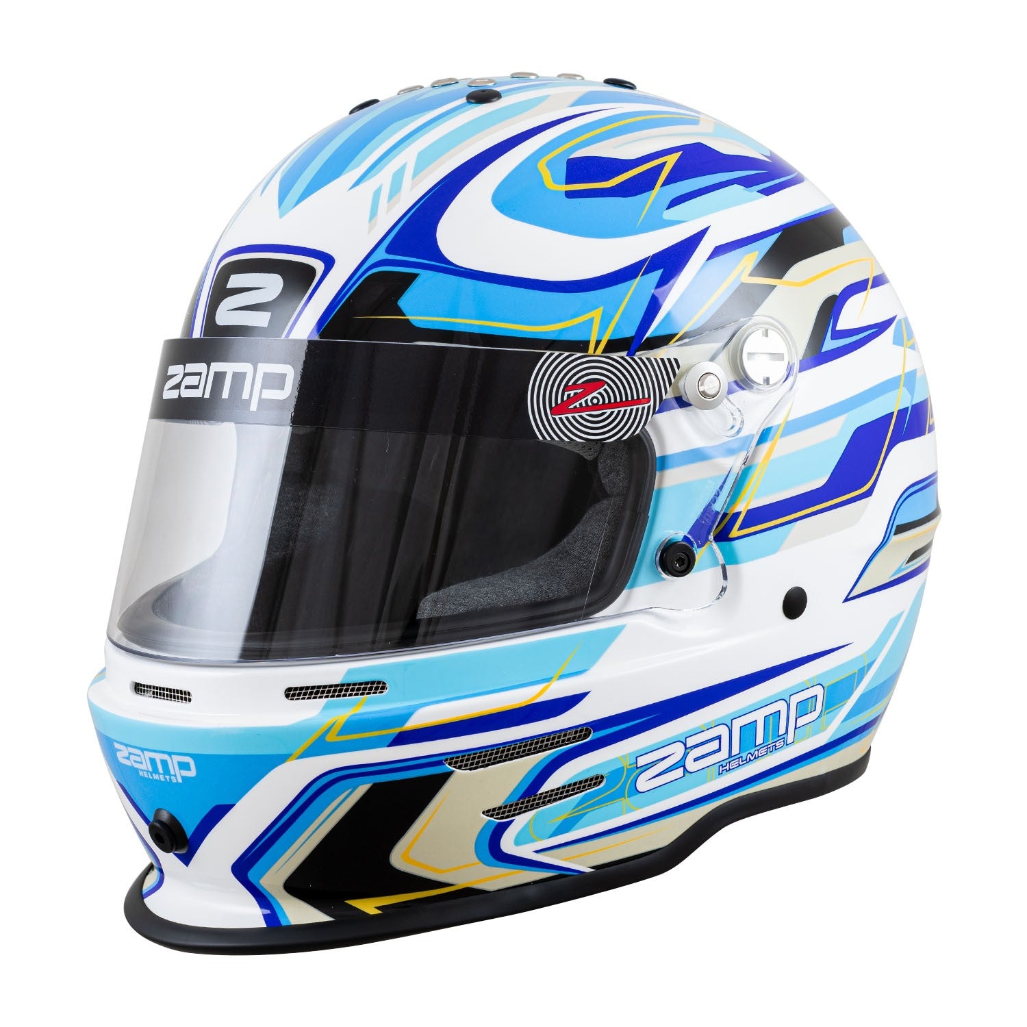 Zamp RZ 42Y C4 Youth Snell CMR2016 Certified Racing Helmet - Lightweight & Durable for Karting, Motocross & Junior Motorsports