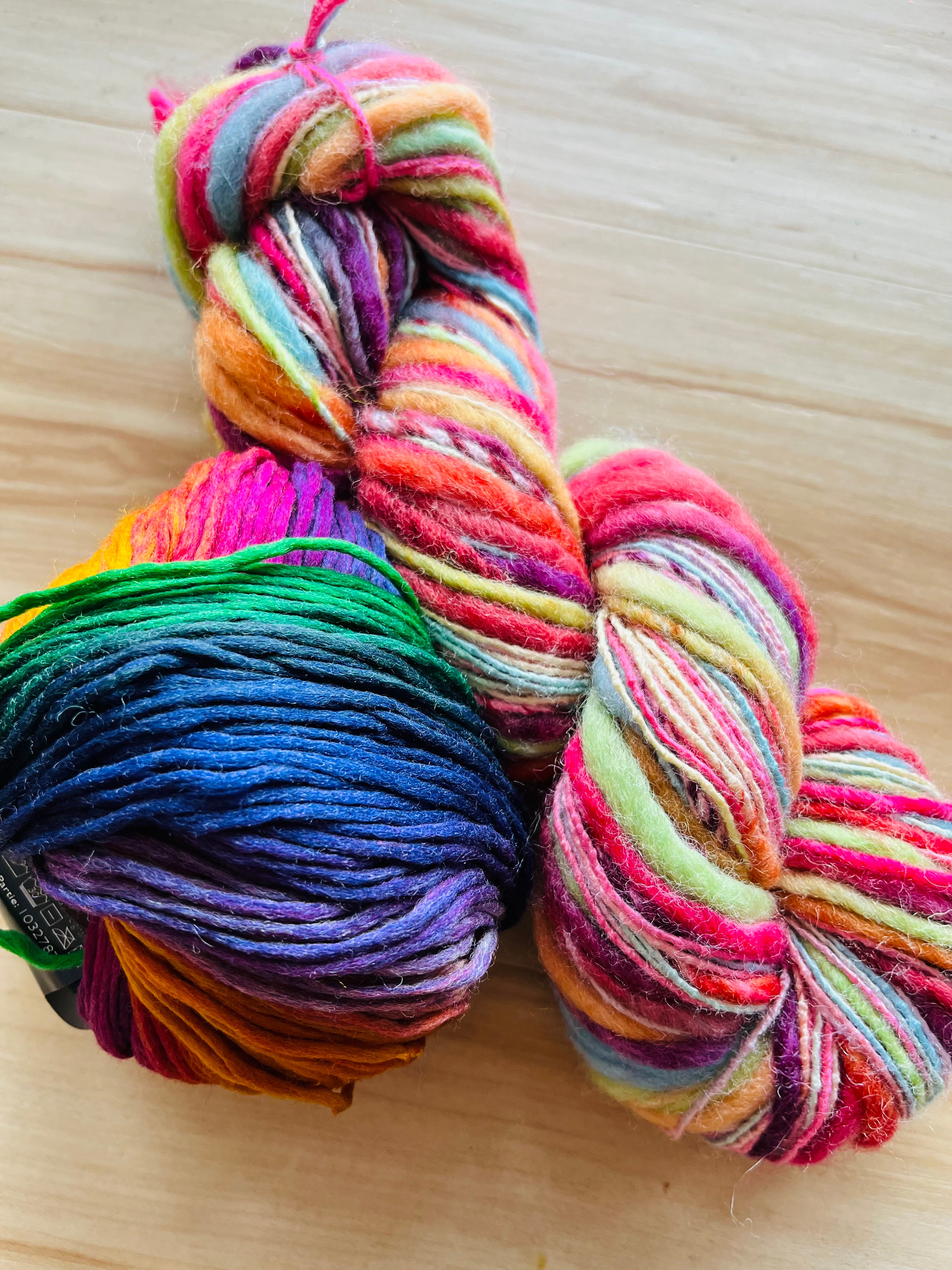 Hanasaku Cowl Kit - Cozy Knitting Kit for Beginners & Experts - Perfect for Winter Scarves, Shawls & DIY Gifts