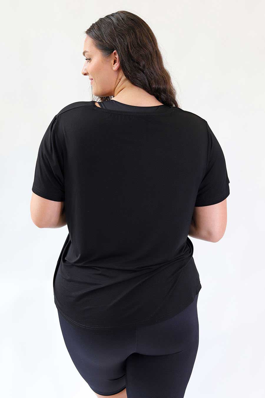 Classic Bamboo T-Shirt for Men & Women | Soft Eco-Friendly Black Cotton Tee | Casual Wear, Lounge & Everyday Outfits