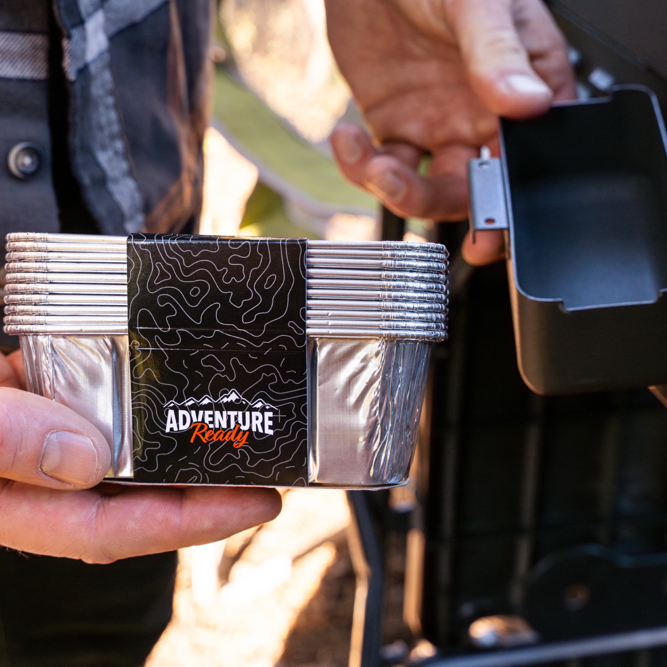 10 Pack Disposable Grease Cup Liners for Camping Stoves - Perfect for Outdoor Cooking, Grilling & Backpacking Trips