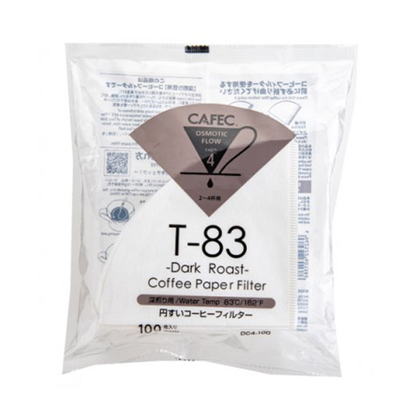 Premium Cafec Roast-Specific Coffee Filter Papers - Perfect for Pour Over, Drip, and Cold Brew Coffee Makers - 100% Natural, Unbleached, and Eco-Friendly