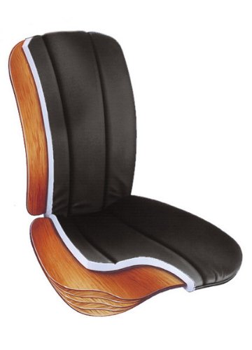 Sissel Dorsa Car Seat Back Cushion - Comfortable Lumbar Support for Long Drives - Perfect for Office Chairs, Gaming Seats & Road Trips