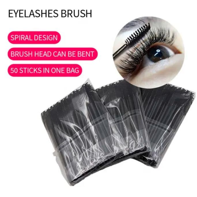 30 Pcs Disposable Eyelash Brushes - Mascara Wands & Spoolies for Eyelash Extensions, Eyebrow & Eyeshadow Makeup - Perfect for Professional Salon Use, DIY Beauty & Travel Makeup Kit