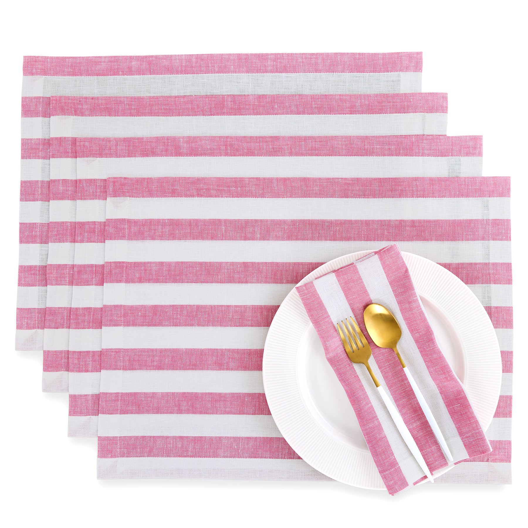 Blue and White Sorrento Stripe