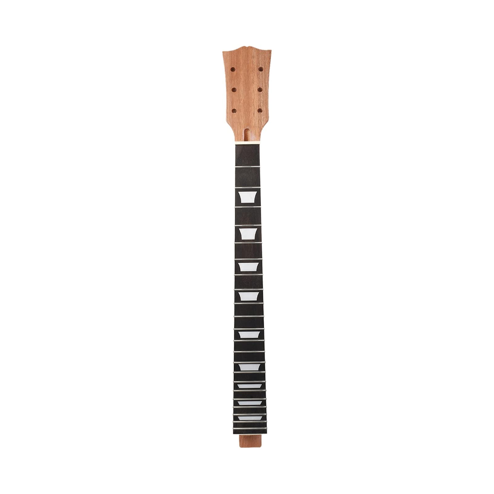 WHYSFX Black Electric Guitar Neck - Maple Wood Replacement Neck with 22 Frets & Smooth Fingerboard - Perfect for DIY Guitar Upgrades, Repairs, and Custom Builds - Ideal for Rock, Blues, and Metal Performances