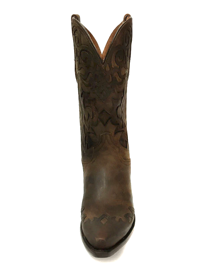Dan Post DP3179 Men's Denton Leather Boots - All Over Tan - Western Cowboy Boots for Men - Perfect for Rodeo, Country Music Festivals & Casual Wear