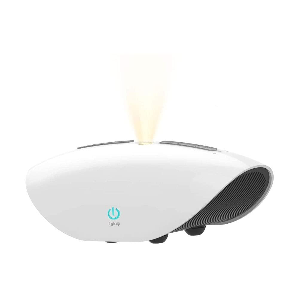 Premium White Noise Machine for Sleep Therapy - Portable & Rechargeable with Night Light, 15 Soothing Sounds & 3 Timers - Ideal for Babies, Kids & Adults - Perfect for Nursery, Office, Travel & Meditation