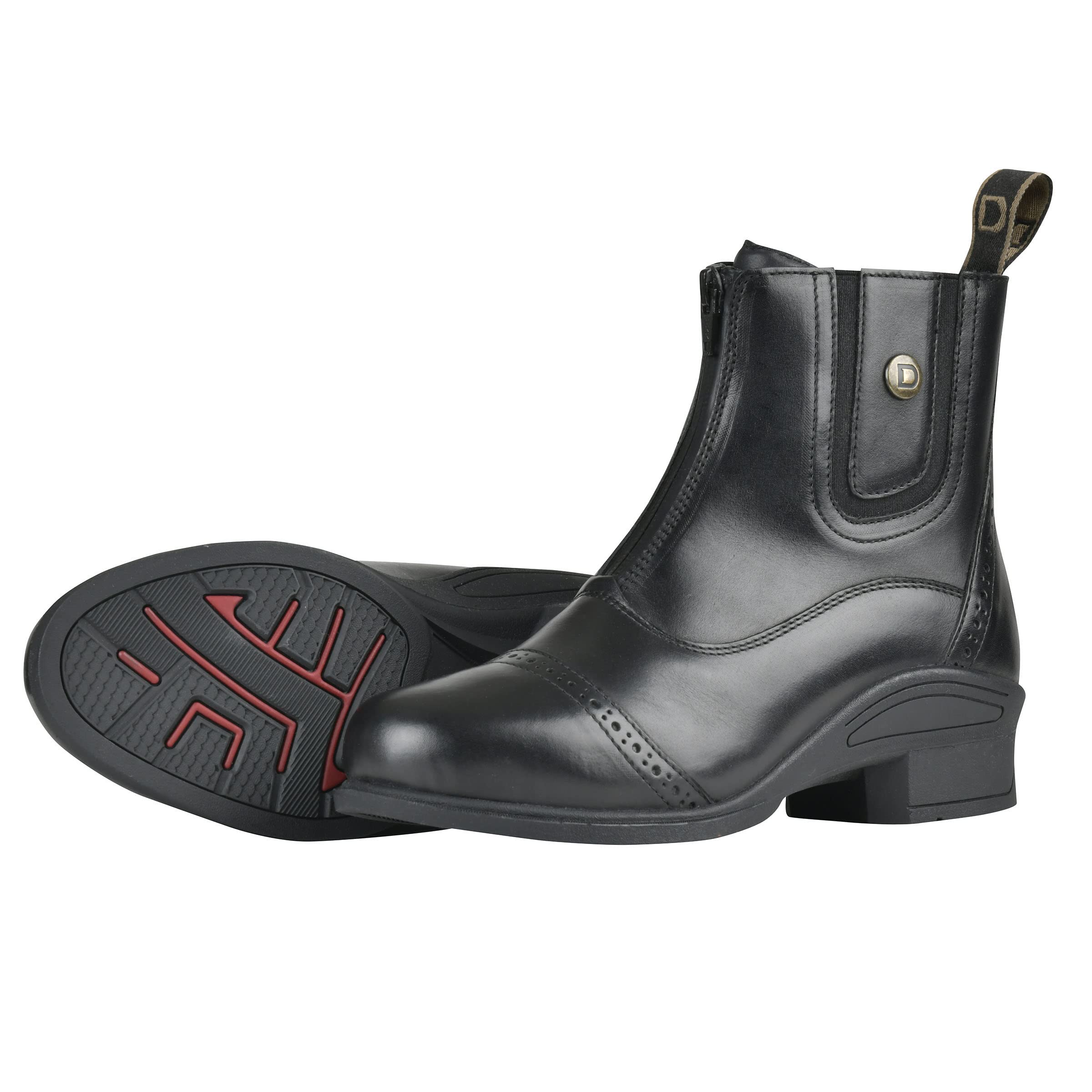Dublin Rapture Insulated Zip Paddock Boots for Women - Waterproof Winter Equestrian Riding Boots with Side Zipper - Perfect for Horseback Riding, Barn Work & Outdoor Activities
