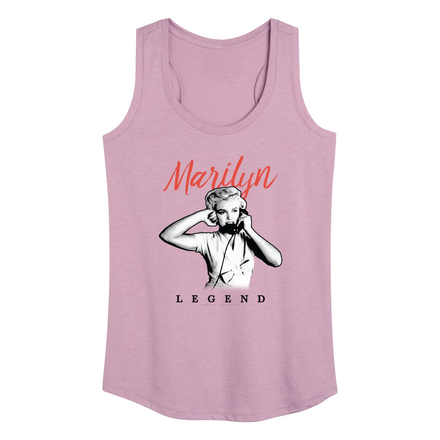 HYBRID APPAREL Marilyn Monroe Legend Women's Racerback Tank Top - Soft Vintage Style Workout & Casual Wear