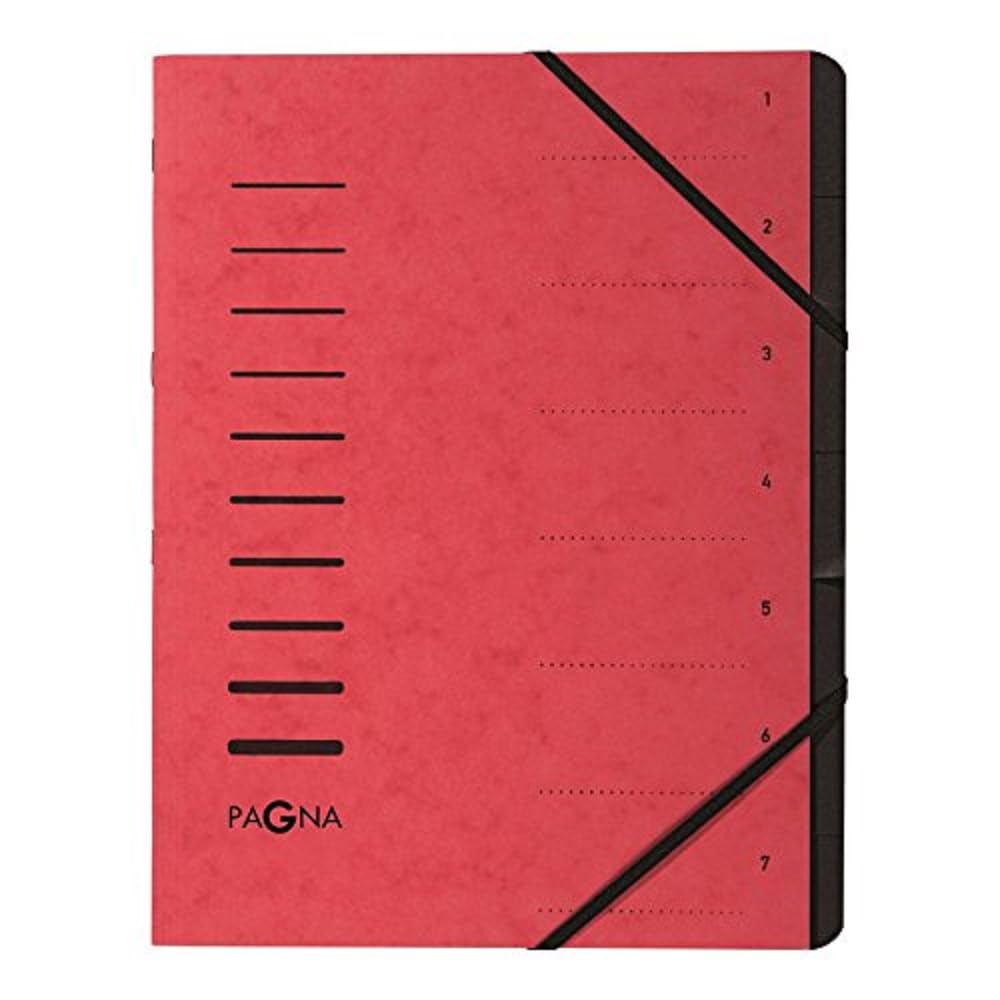 7-Piece Document Wallet Organizer Set - Durable Agglomerated Leather Portfolio for Files & Papers | Perfect for Office, Business Travel & Home Organization