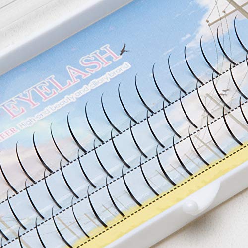 Hot I Shape Fairy Angel Eyelash D Curl - 10mm Individual False Eyelashes for Classic Lash Extensions | Natural Look for Daily Wear & Special Occasions