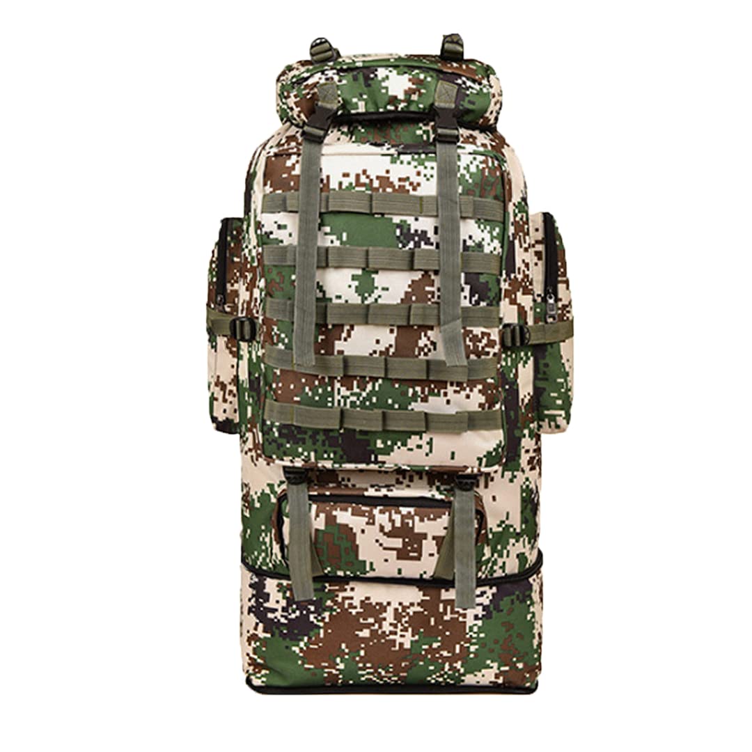 Tactical Backpack for Outdoor Adventures - Waterproof Military Molle Rucksack for Hiking, Camping & Mountaineering | Perfect for Survival Gear & Emergency Preparedness