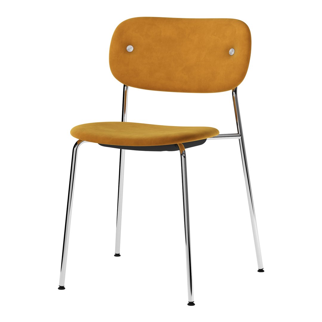 Co Dining Chair - Fully Upholstered Modern Dining Chair for Kitchen, Dining Room & Restaurant | Comfortable & Stylish Seating Solution