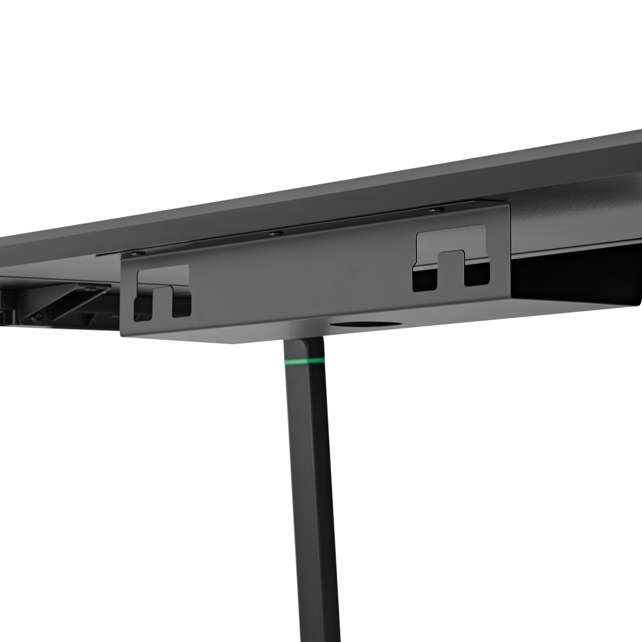 Premium 120cm Wide Gaming Desk - Ergonomic Design for PC & Console Gamers - Perfect for Home Office & Streaming Setup