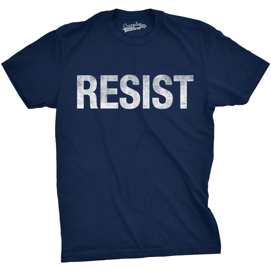 Men's Resist T-Shirts - Anti-Authority Protest Tees for Political Rallies & Rebel Marches | Durable Cotton Graphic Tees for Activism & Street Protests