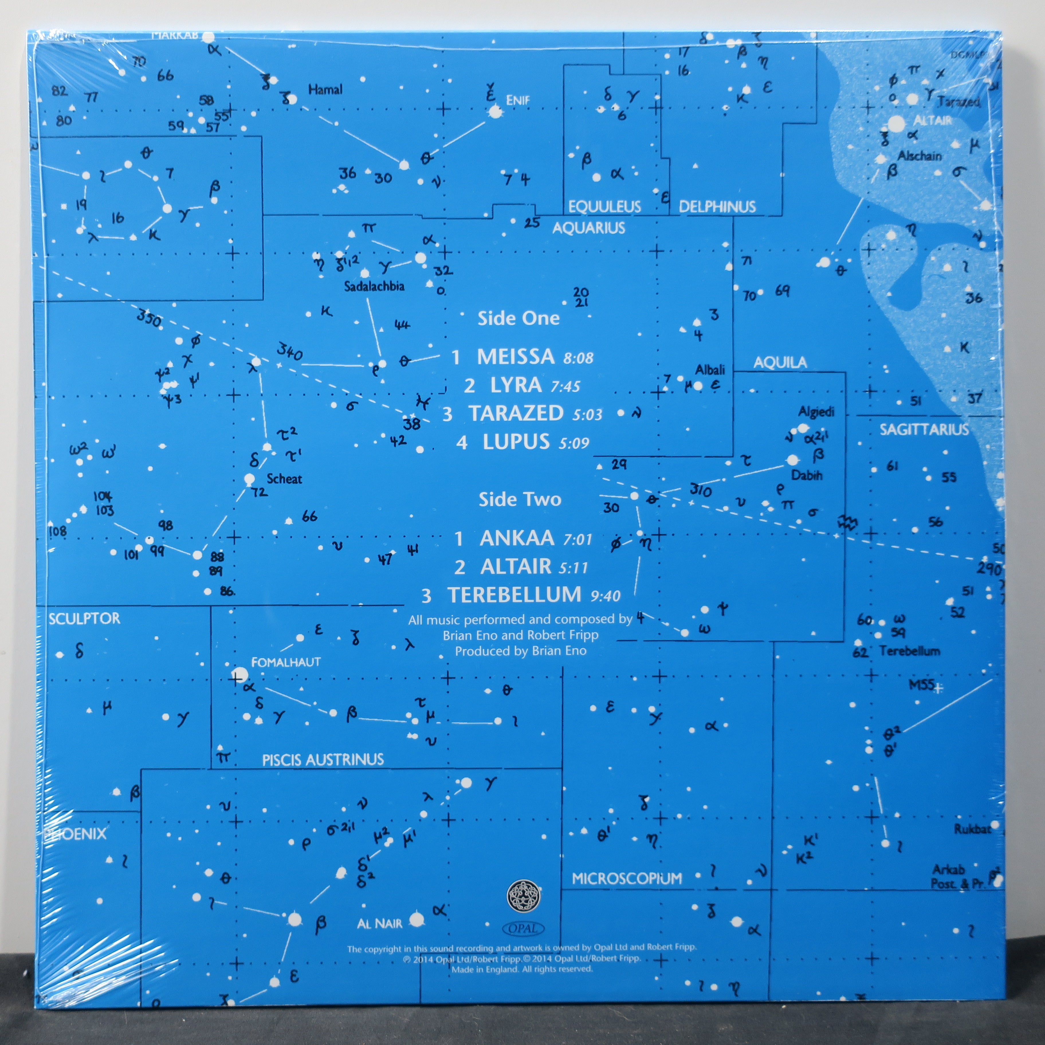 FRIPP & ENO 'Equatorial Stars' 200g Vinyl LP Record - Experimental Ambient Electronic Music (2004) | Perfect for Audiophiles & Vinyl Collectors, Ideal for Relaxation & Creative Spaces