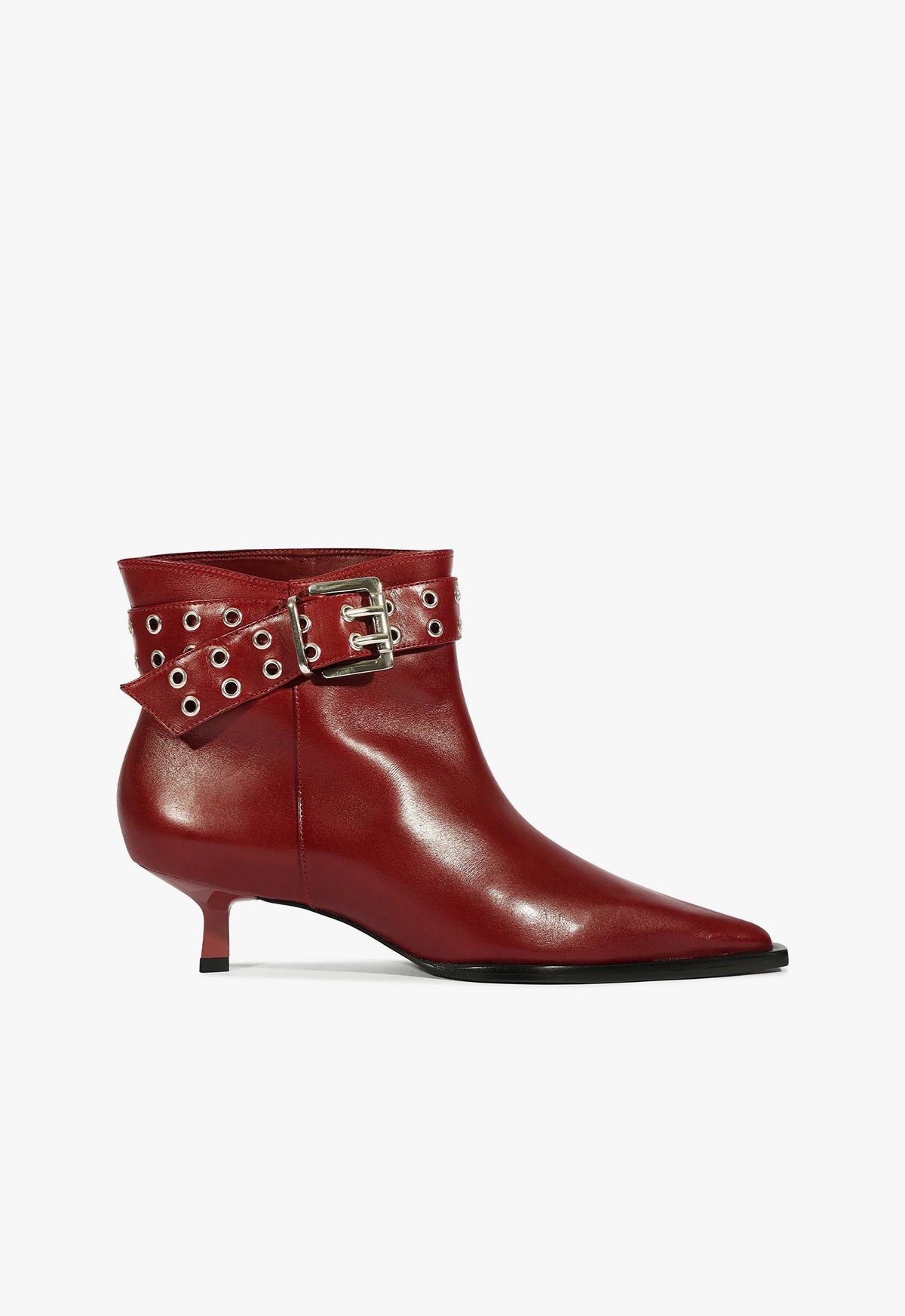 Jess Atanado Women's Leather Booties Low Heel Ankle Boots - Fashionable & Comfortable for Casual Wear, Office, and Night Out