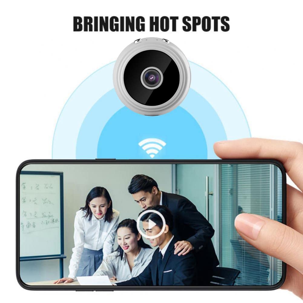 Desikixudy A9 Mini Camera 1080P HD - Wireless WiFi Security Camera for Smart Home, Magnetic Mount Indoor/Outdoor Surveillance - Perfect for Baby Monitor, Pet Camera & Home Security