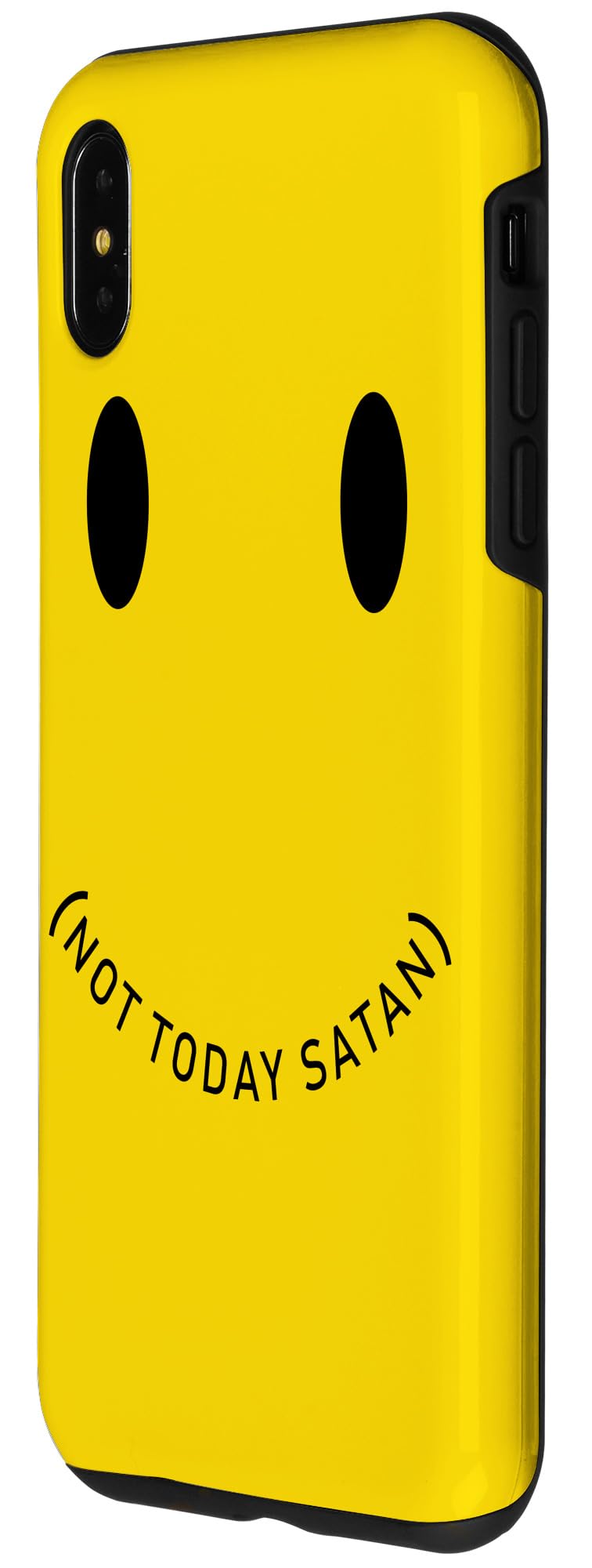 iPhone XS Max Not Today Satan Phone Case - Funny Protective Cover for iPhone XS Max - Perfect for Daily Use, Work, and Social Events