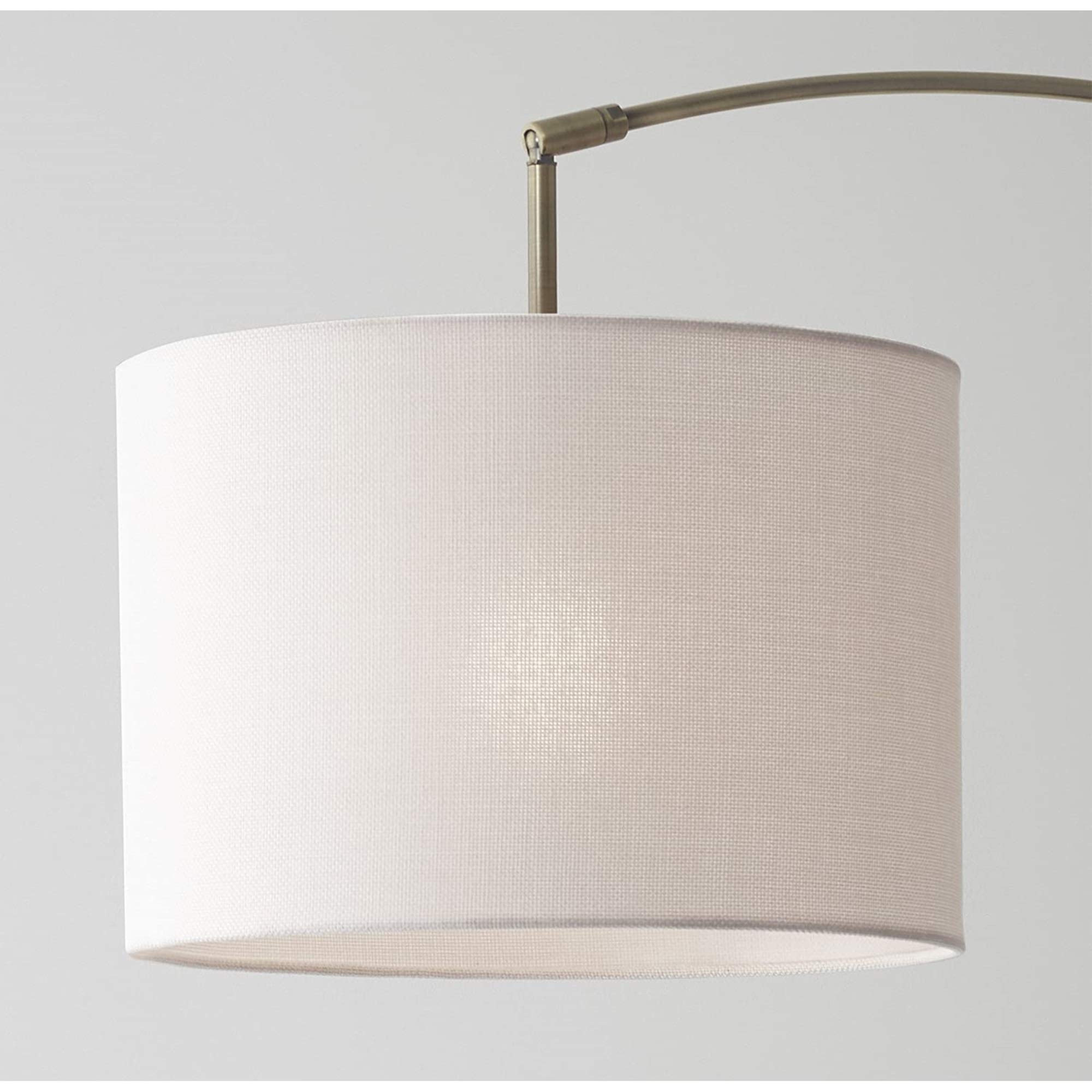 Brass Metal Arc Floor Lamp - 11