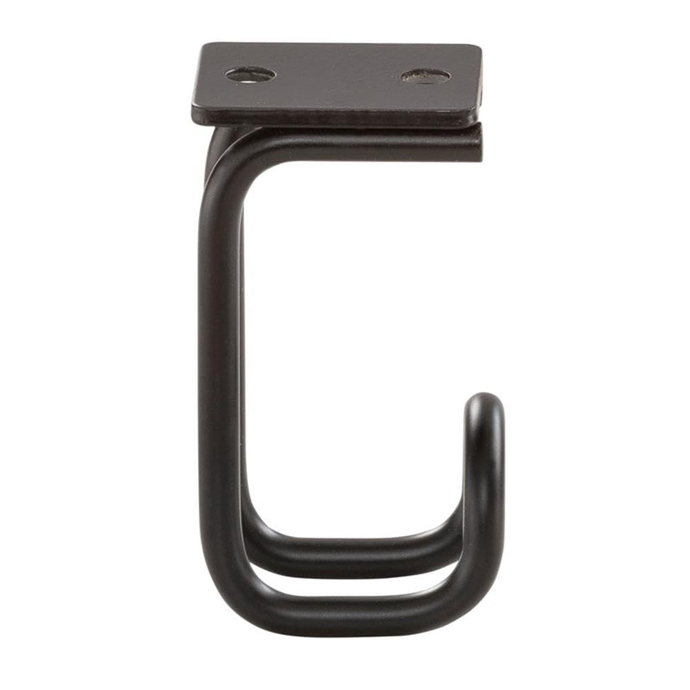 Safco 24-Pack Heavy Duty Accessory Hooks - Durable Metal Hooks for Organizing Clothes, Hats, Bags & More - Perfect for Closet, Garage & Retail Store Organization