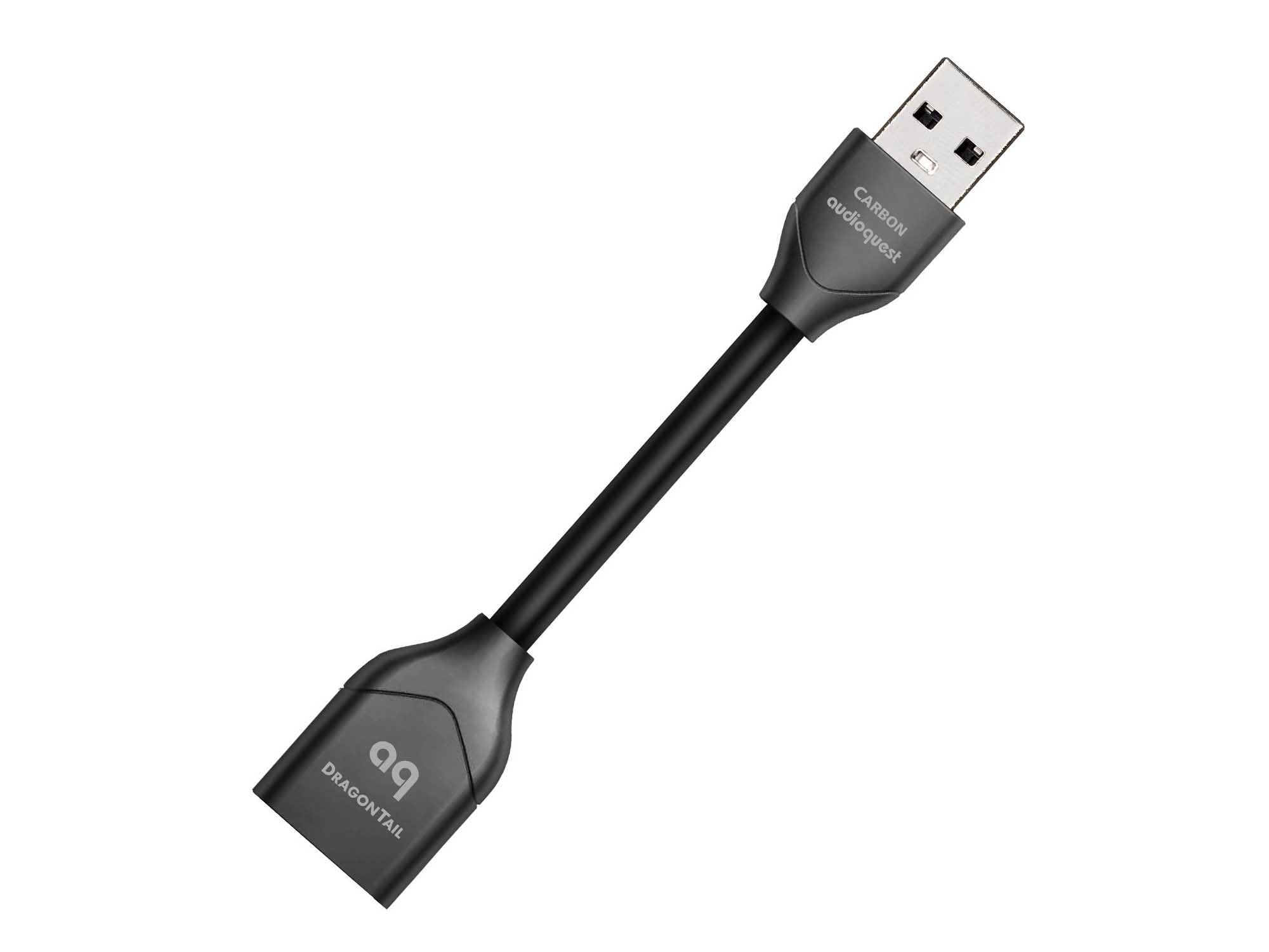 Audioquest DragonTail USB A to USB A Cable - High-Speed Data Transfer for Computers, Audio Systems & Smart Devices - Perfect for Home Office, Studio & Gaming Setup