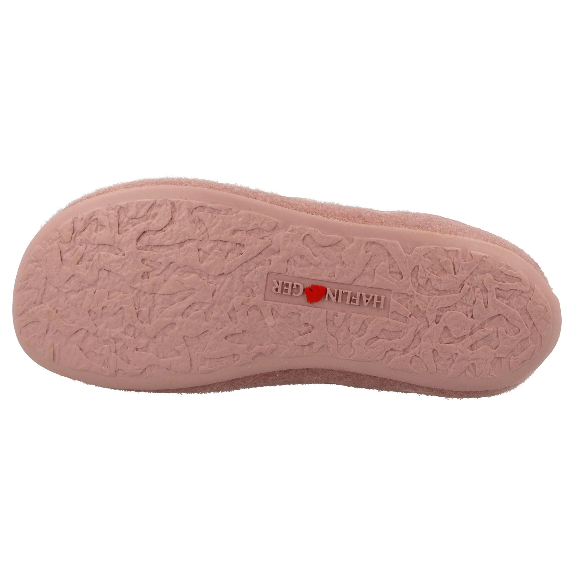 HAFLINGER Fafalline Wool Felt Butterfly Motif Women's Slip-On Mule Slippers - Cozy Indoor/Outdoor House Shoes for Women & Men - Perfect for Home, Office & Relaxation