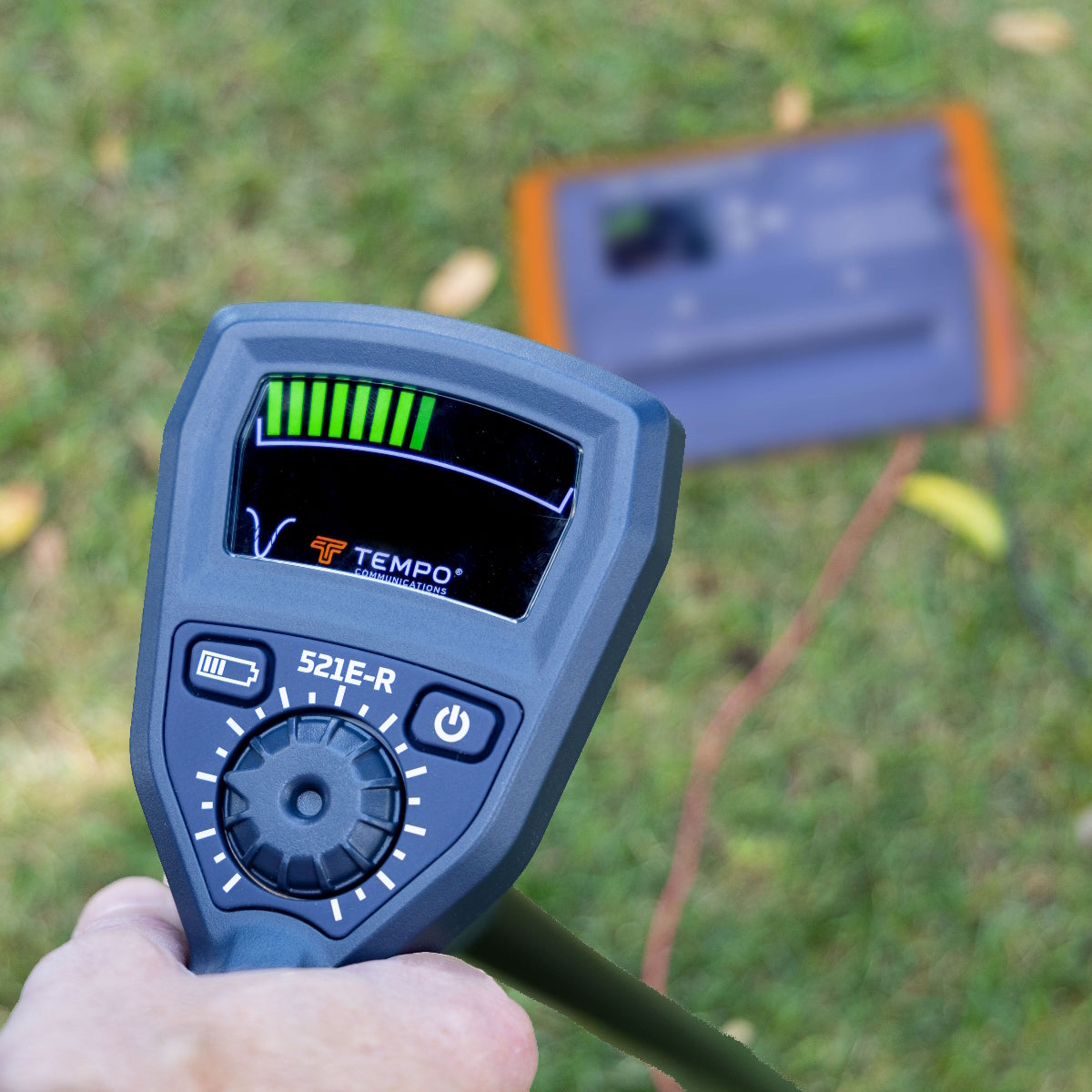 Tempo 521E Enhanced Digital Wire & Valve Locator Kit - Professional Underground Utility Detector for Plumbing, Irrigation & Electrical Work