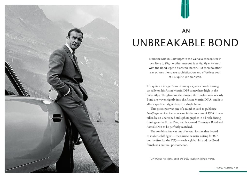 Aston Martin History Book: The Story of Cars & Automotive Excellence - Perfect for Car Enthusiasts, Collectors, and Gift Ideas