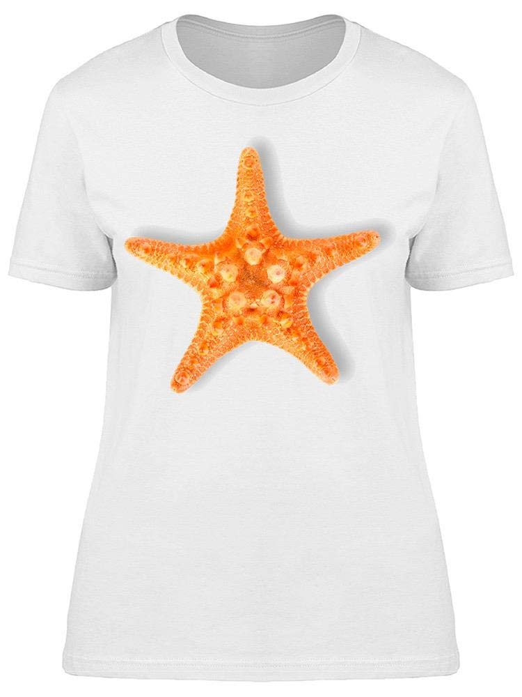 Stylish Eccentric Starfish Print Women's T-Shirt - Perfect for Beach Vacations & Summer Outfits