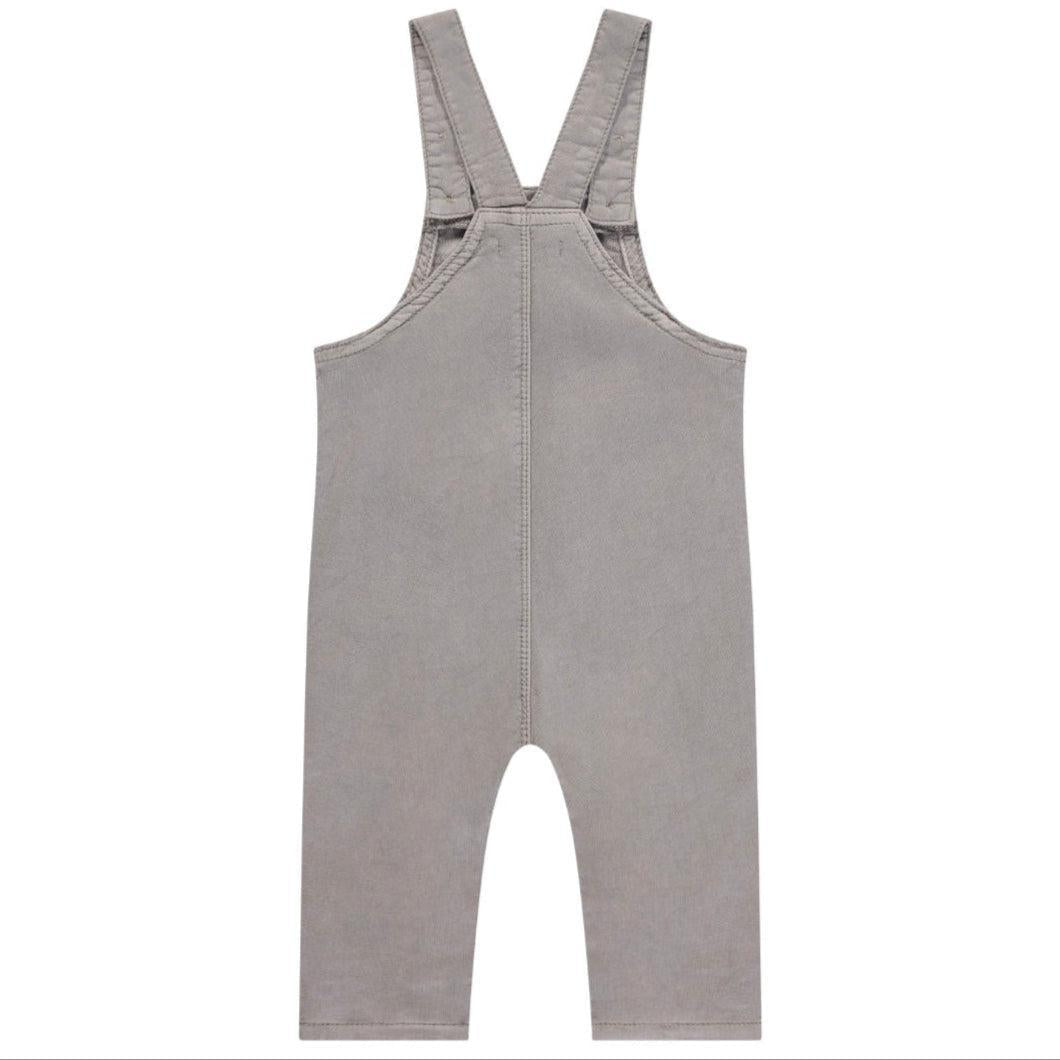 Babyface Overalls in Taupe - Soft & Comfortable Baby Romper for Boys & Girls - Perfect for Playtime, Outings & Photo Shoots