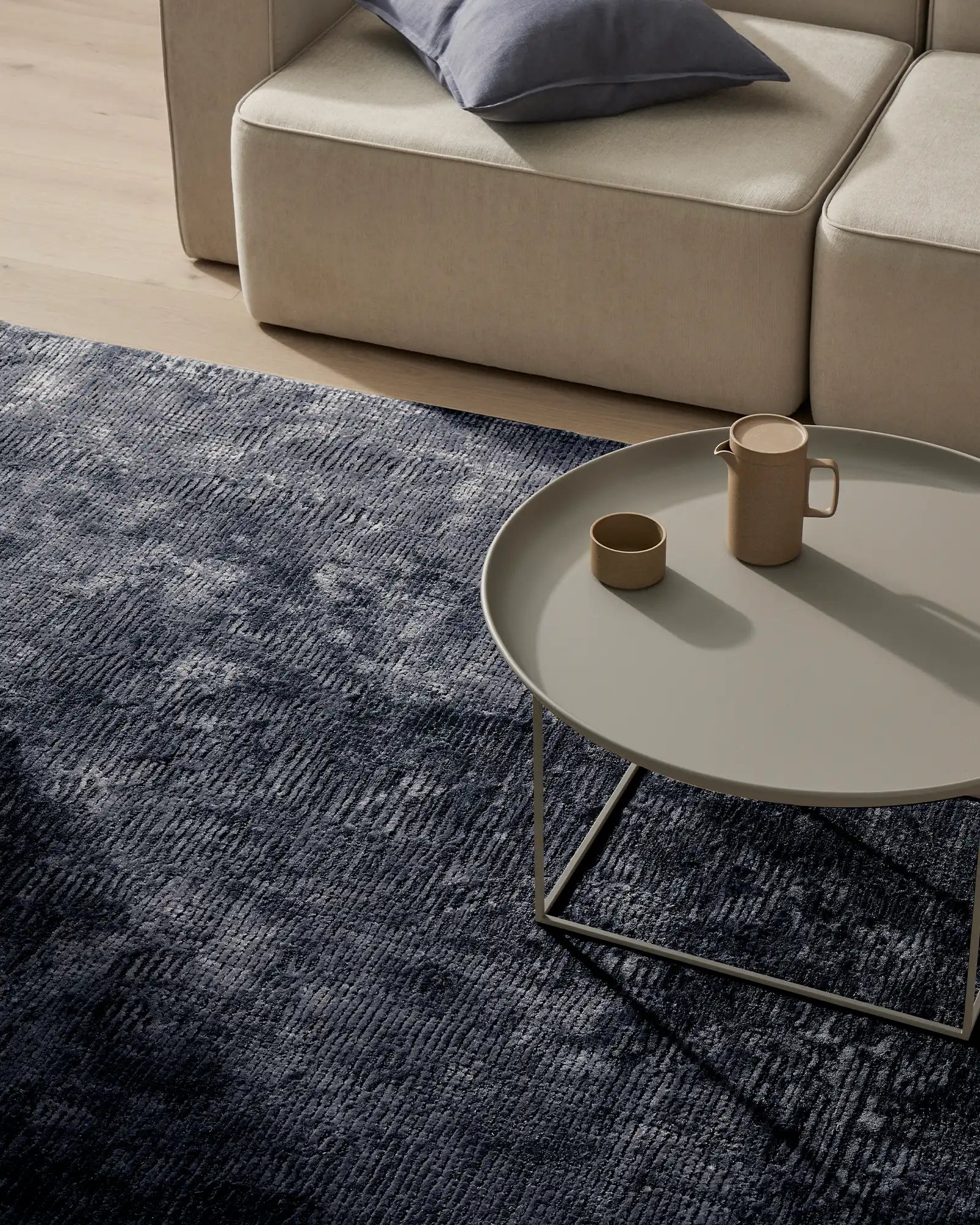 Glebe Rug Shadow - Soft and Stylish Area Rug for Living Room, Bedroom, and Home Decor | Perfect for Cozy Spaces and Modern Interiors