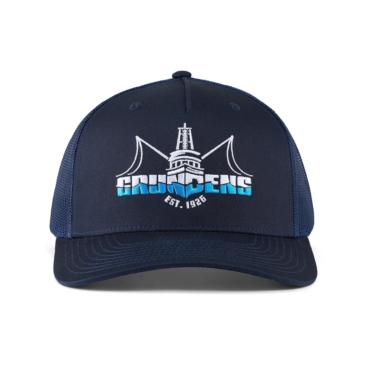 Grundens Waterproof Boat Trucker Hat for Fishing & Outdoor Activities | Durable Sun Protection Cap for Men & Women