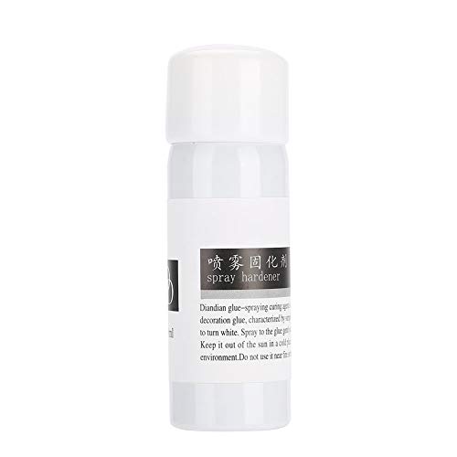 Salmue 50ml Professional Nail Art Glue & Spray Hardener - Strong Adhesive for Nail Jewelry, Rhinestones, Faux Pearls, Artificial Fingernails & Nail Extensions - Perfect for Salon, Home Manicures & DIY Nail Art Designs