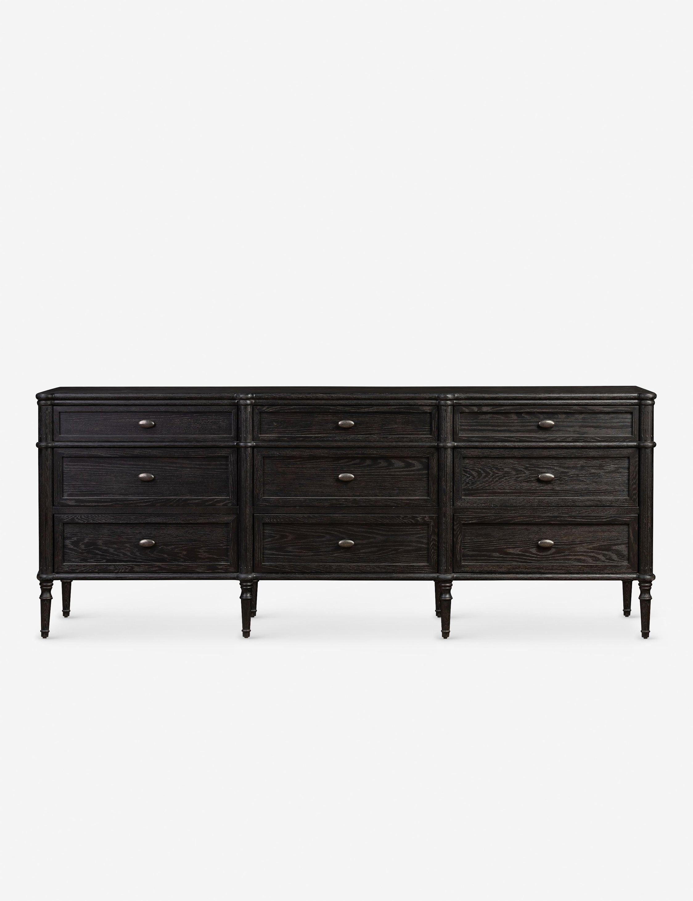 Delancey 9 Drawer Dresser - Modern Wooden Chest of Drawers for Bedroom Storage & Organization | Perfect for Clothes, Linens & Accessories