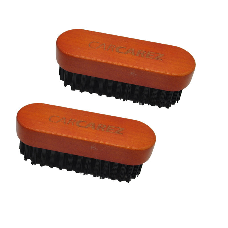 Premium Leather & Textile Detailing Brush for Upholstery, Carpet, Pigmented Leather & Alcantara - Perfect for Car Interior Cleaning, Furniture Care & Auto Detailing