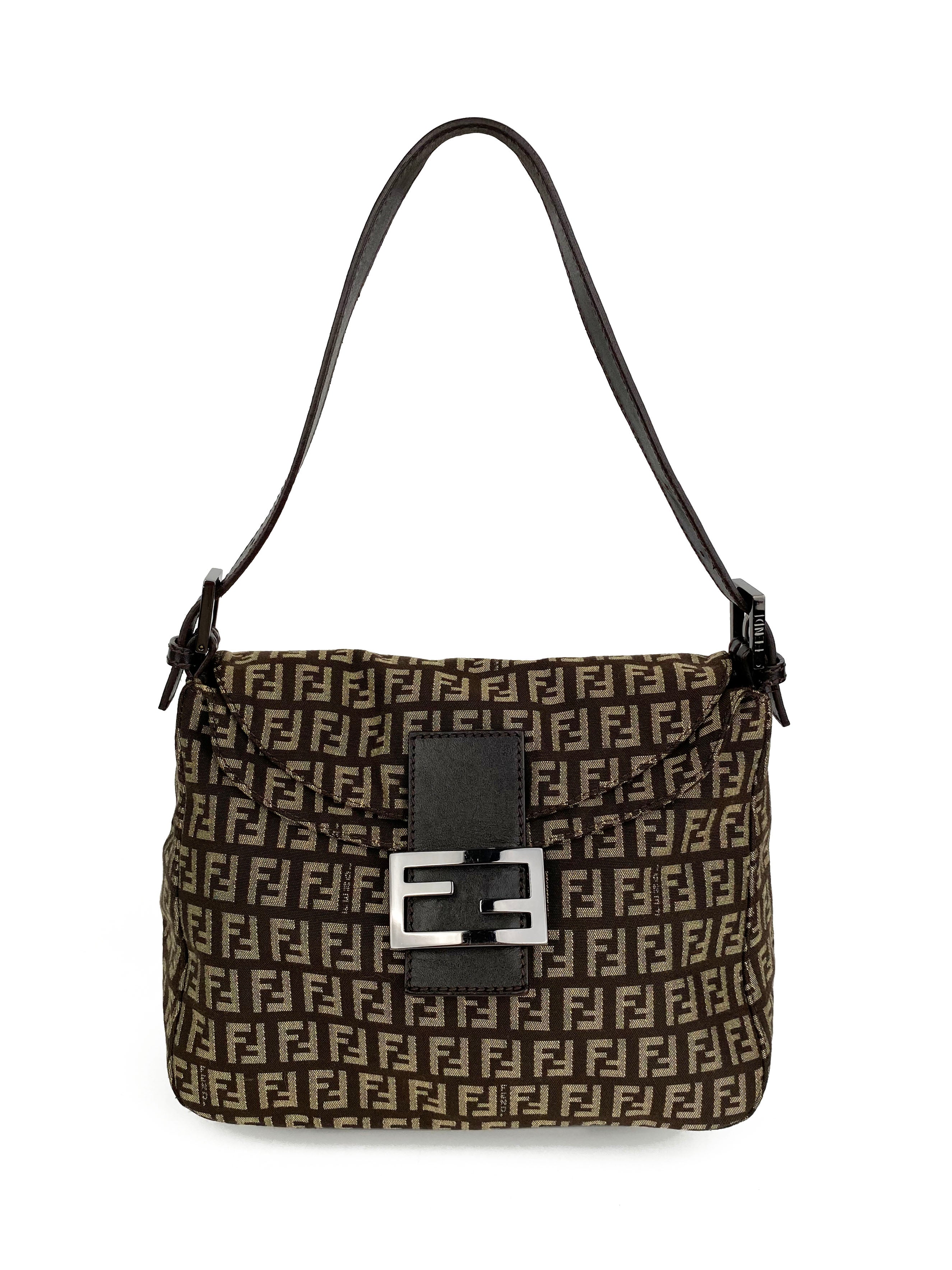 Authentic Fendi Vintage Baguette Bag - Luxury Leather Shoulder Handbag for Women | Perfect for Parties, Date Nights & Fashion Events