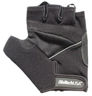 BioTechUSA Berlin Workout Gloves for Men & Women - X-Large Black - Weightlifting, Gym Training & CrossFit Accessories