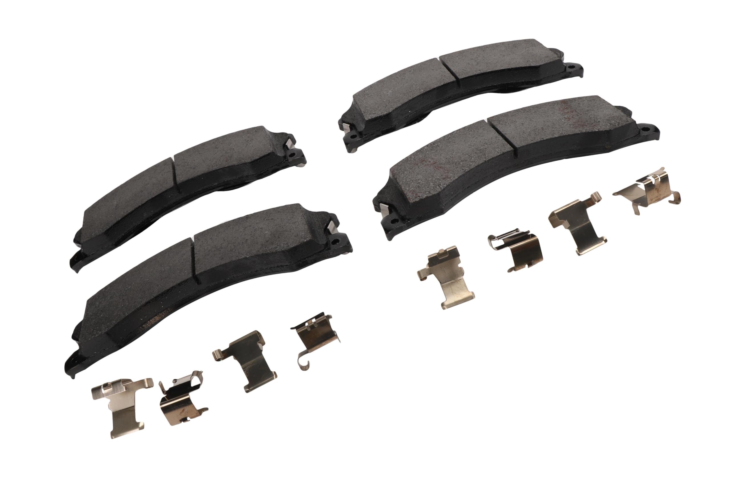High-Quality Rear Disc Brake Pad Set with Retainers - Compatible with 84859031 | Durable & Quiet Performance for Smooth Braking | Perfect for Sedans, SUVs, and Trucks