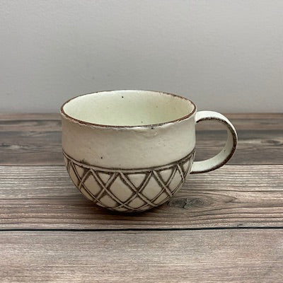 Kororo Ceramic Mug - Premium Japanese Namako Glaze Coffee Cup for Home & Office Use | Perfect for Tea, Coffee, and Hot Beverages