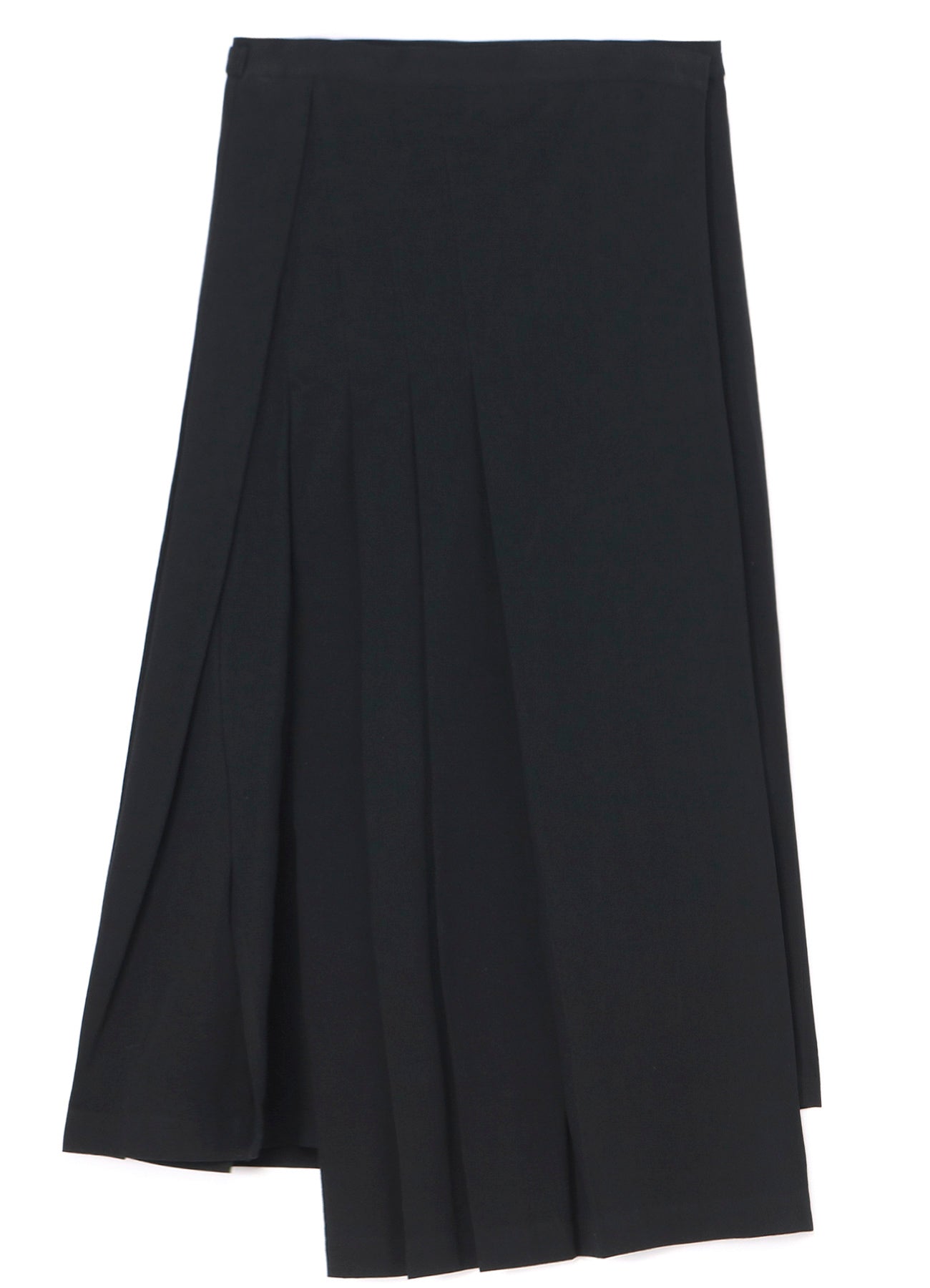 Stylish Cotton Twill Wrap Skirt with Pleated Design - Perfect for Casual Outfits, Office Wear & Summer Dresses