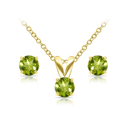 Peridot - Gold Flash