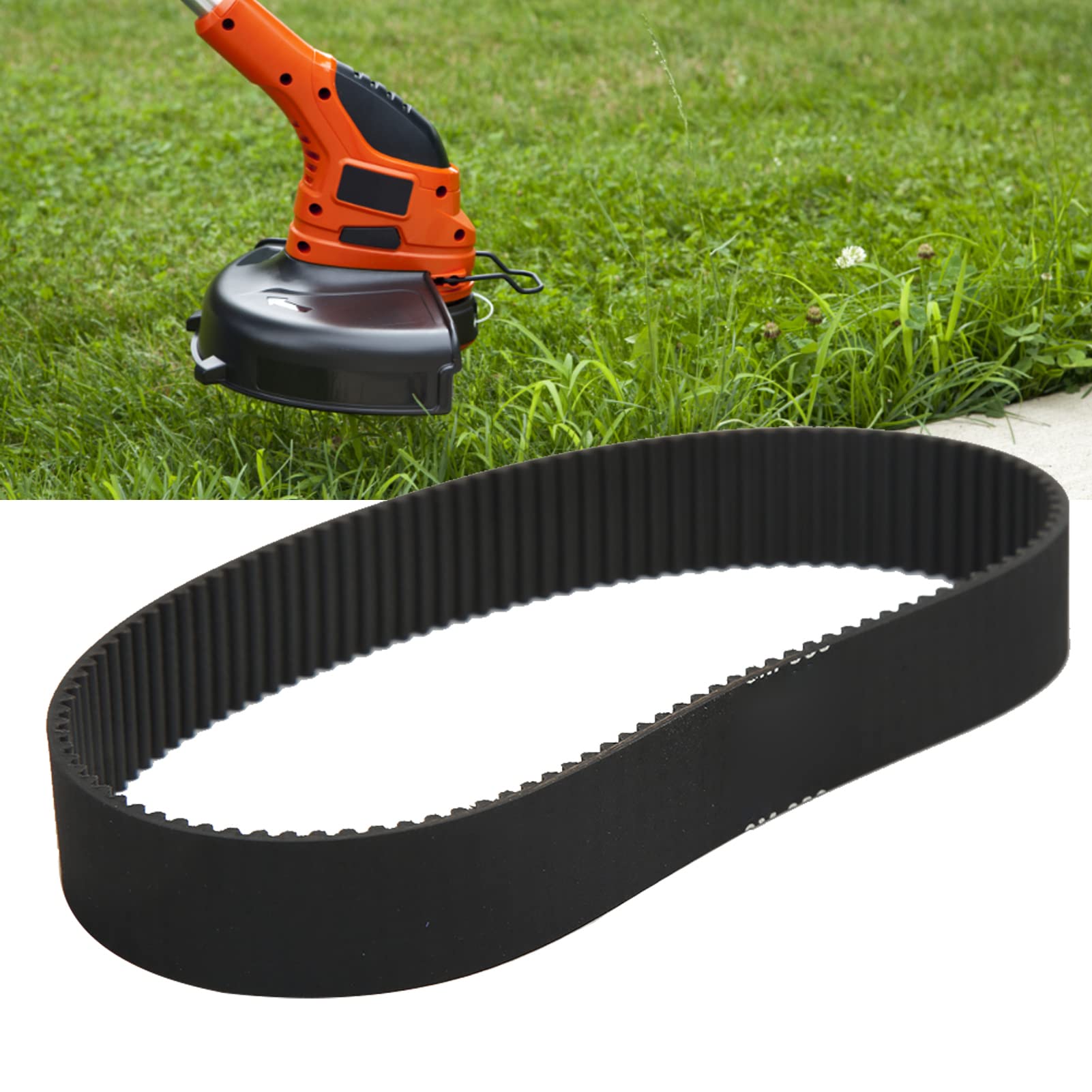 VGEBY High-Temperature Resistant Electric Scooter Drive Belt - 0.71x13.35x0.12 Inch Durable Rubber Replacement Part for E-Scooters - Perfect for Commuting, Last-Mile Delivery & Urban Transportation