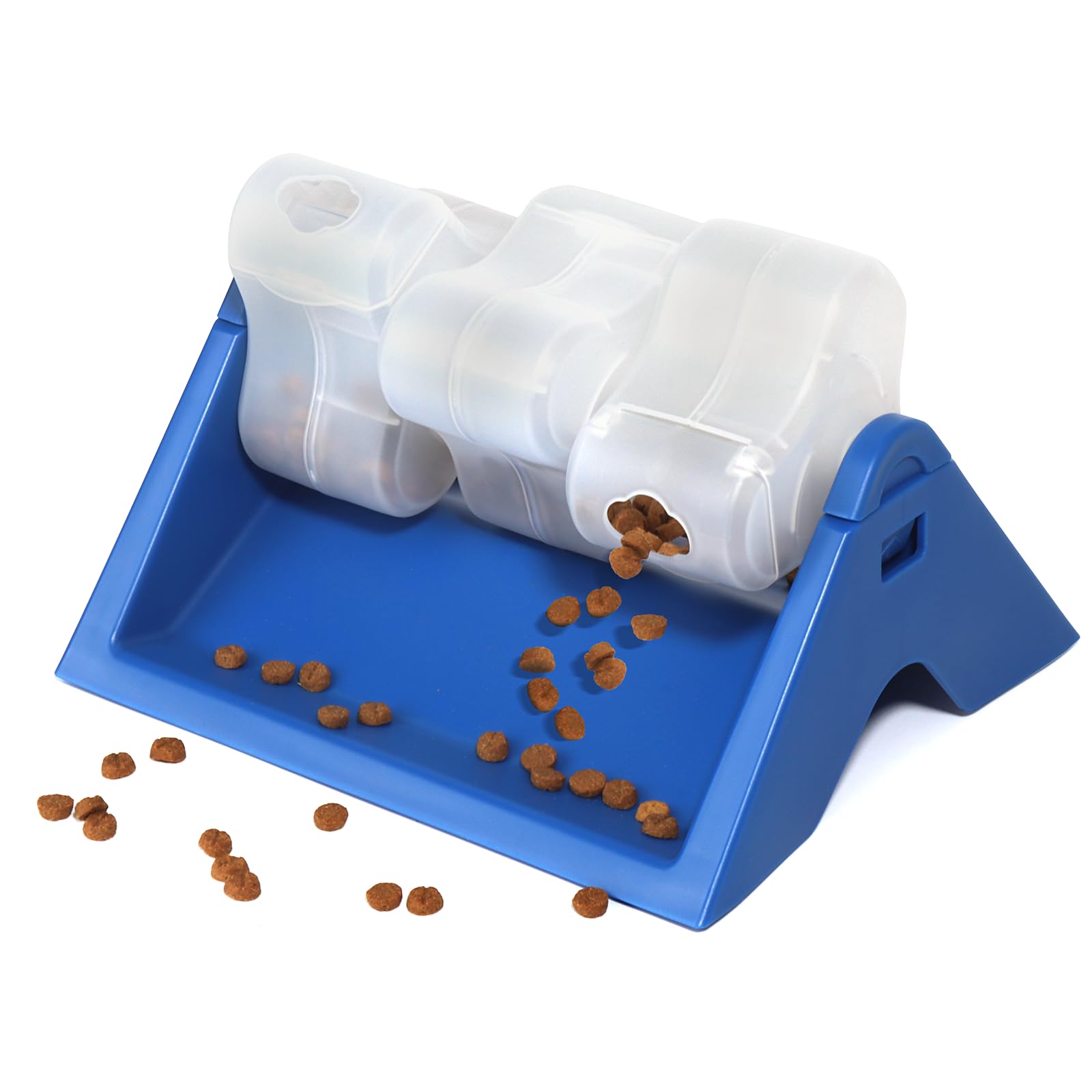 Interactive Dog Puzzle Toys & Slow Feeder for Small, Medium & Large Dogs - 3 Rotatable Treat Dispenser for Smart Training, Boredom Relief & Mental Stimulation - Non-Slip, Stable & Easy to Clean - Perfect for Indoor Play, Mealtime & Solo Entertainment