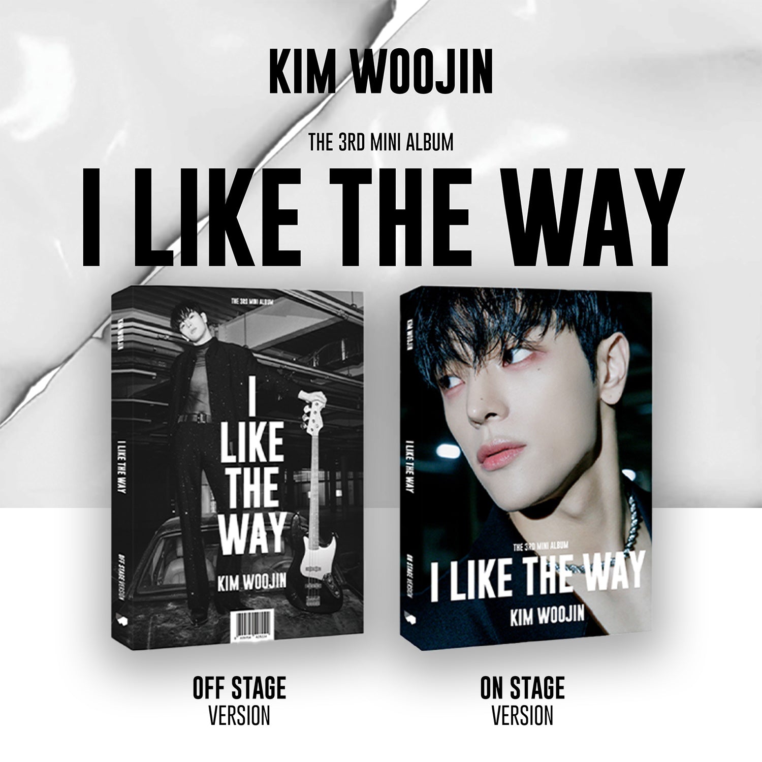 KIM WOOJIN 3RD MINI ALBUM 'I LIKE THE WAY' - Kpop Music CD with Photobook & Poster - Perfect for Kpop Fans, Collectors and Gift Giving