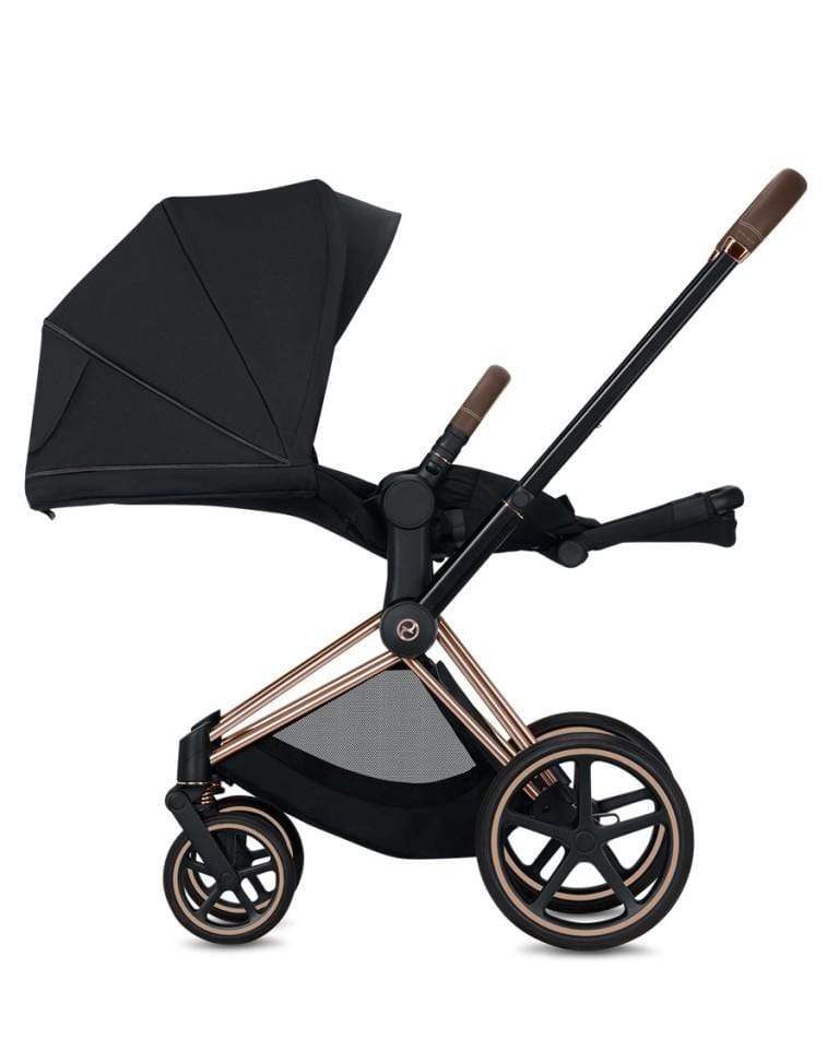 Cybex Priam3 2021/2022 Stroller with Matte Black Base - Premium Baby Stroller for Urban Travel & Outdoor Adventures
