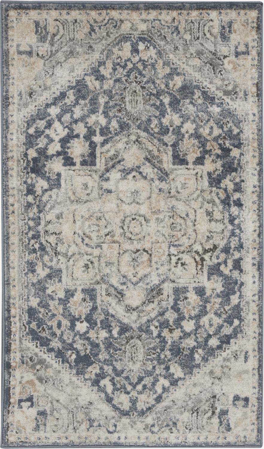 Nourison Concerto Persian Ivory Blue 2'2